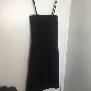 Brandy Melville ribbed black dress